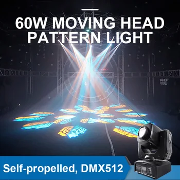 

60w moving head light Light dmx512 light Beam 60W rgbw 4in1 Led DMX Stage Light DJ disco light stage party home club show