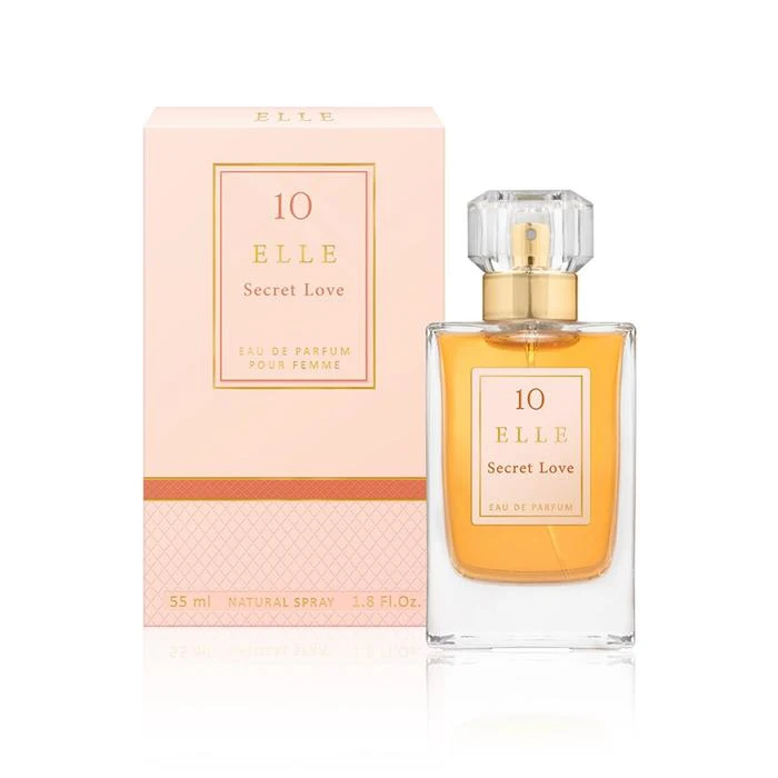 Парфюмерная вода женская Elle 10 Secret Love 55 мл 7085725 | Красота и здоровье