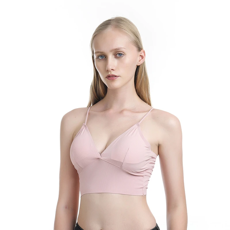 Solid Color Sexy Crop Tops Women Summer Basic Crop Top Streetwear Sleeveless Camis Cool Girls Cropped Camisole Femme