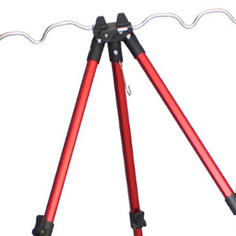 

Telescopic Fishing Rods Holder Collapsible Tripod Stand Sea Fishing Pole Bracket