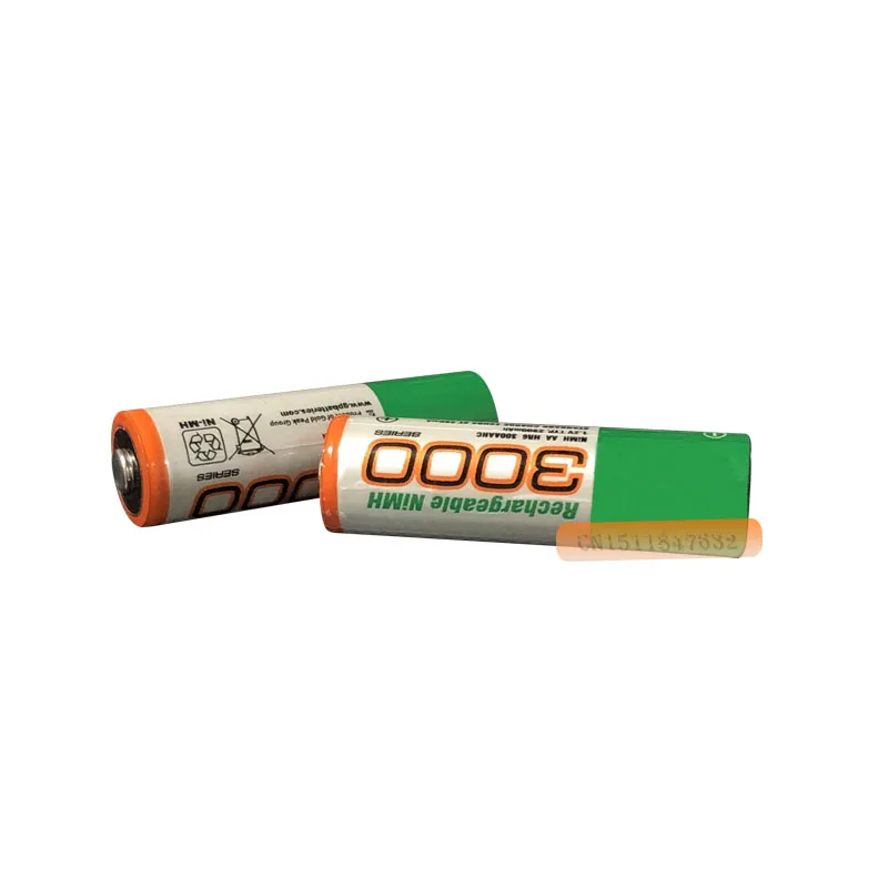 20 шт./лот AA 3000mAh 1,2 V перезаряжаемая Ni-MH батарея для фонарика лазерной ручки цифровая камера игрушка