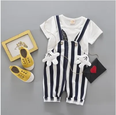 

6 Months 2-Year-Old 5 Baby Girls 8 Newborn Man Suspender Strap 1 Ha Clothes-3-Spring And Summer Autumn Summer 4 Clothes 12 fashi