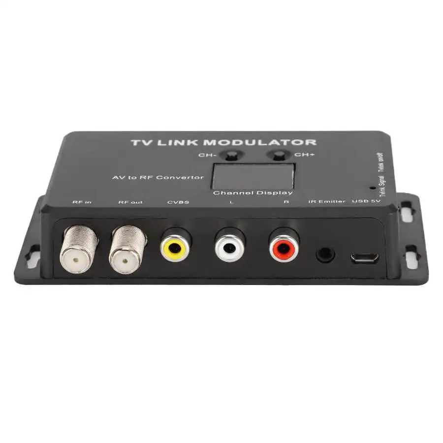 TM70 UHF ТВ ссылка модулятор AV конвертер ИК удлинитель для головок с 21 канал Дисплей