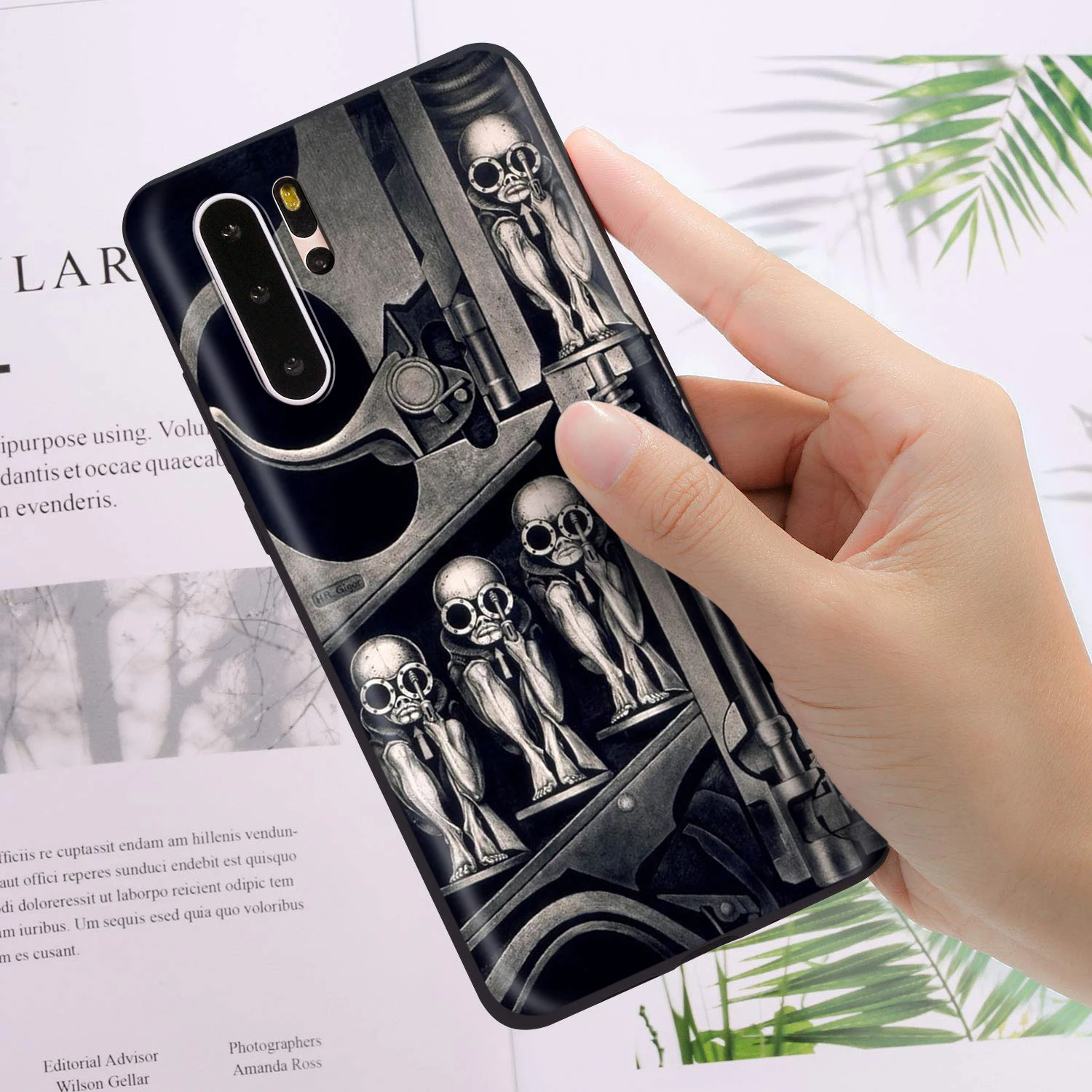 Силиконовый чехол YIMAOC Hr Giger Li II для Huawei Mate 10 P8 P9 P10 P20 Lite Pro P Y7 Y9 Smart Mini 2017 2018|Бамперы| |