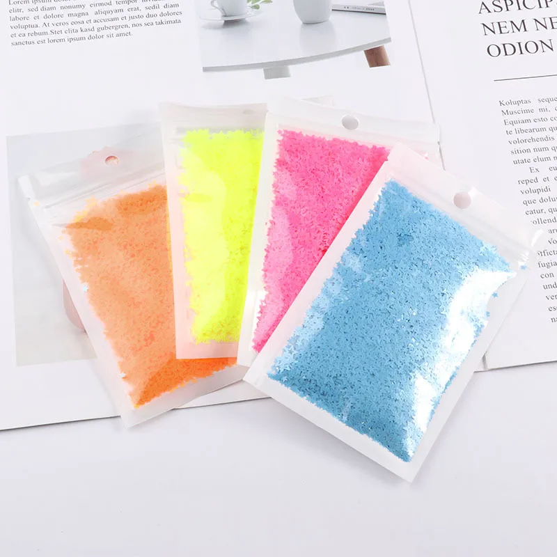 10g 5mm PET Ultrathin Hollow Star Sequins DIY Glitter Paillettes for Nails Art manicure,wedding confetti,Make up Accessories