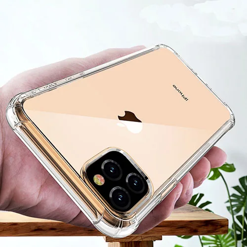 Сверхмощный защитный чехол для iPhone 11 Pro Max Four Corner усиленный силиконовый