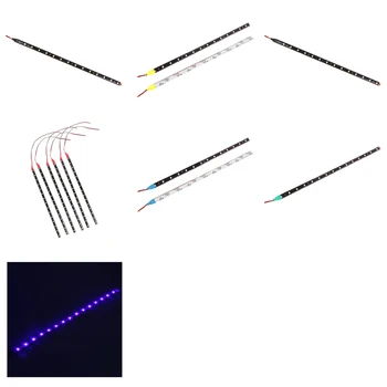 

6 X Waterproof DC12V Motor LED Strip Underbody Light For Car Motorcycle Red