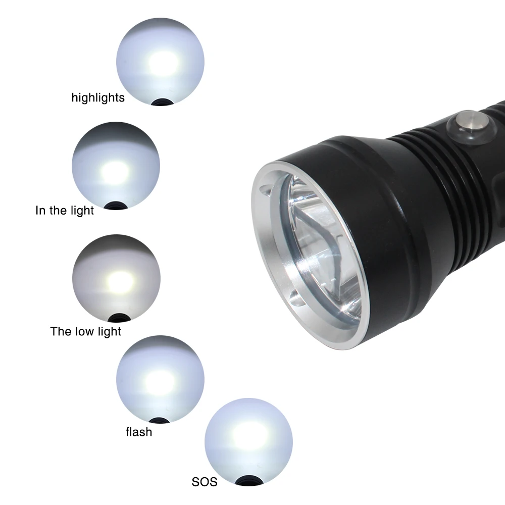 xhp70.2 led flashlight (5)