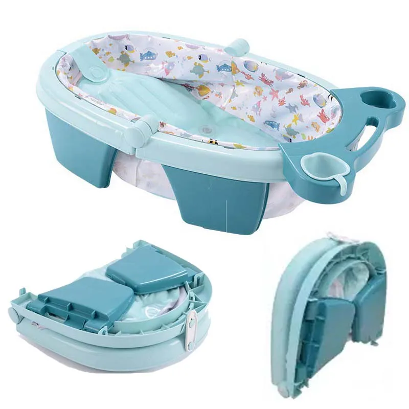 Для новорожденных детей Экологичный складной кран для ванной ванны для мытья тела портативный складной детский уход для детей Ванна От 0 до 2 лет