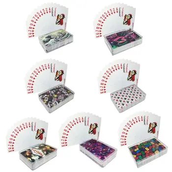 

PVC Waterproof Plastic Playing Card Family Party Board Game Blackjack Poker Card Bar KTV Magic Poker