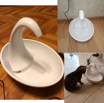 

Swan Pet Drinking Fountain Pet Drinking Fountain,Quiet Automatic Electronic Water Fountain For Cat And Dog Us EU Plug
