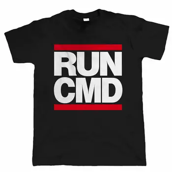 

RUN CMD Web Developer PC Gamer Geek T Shirt