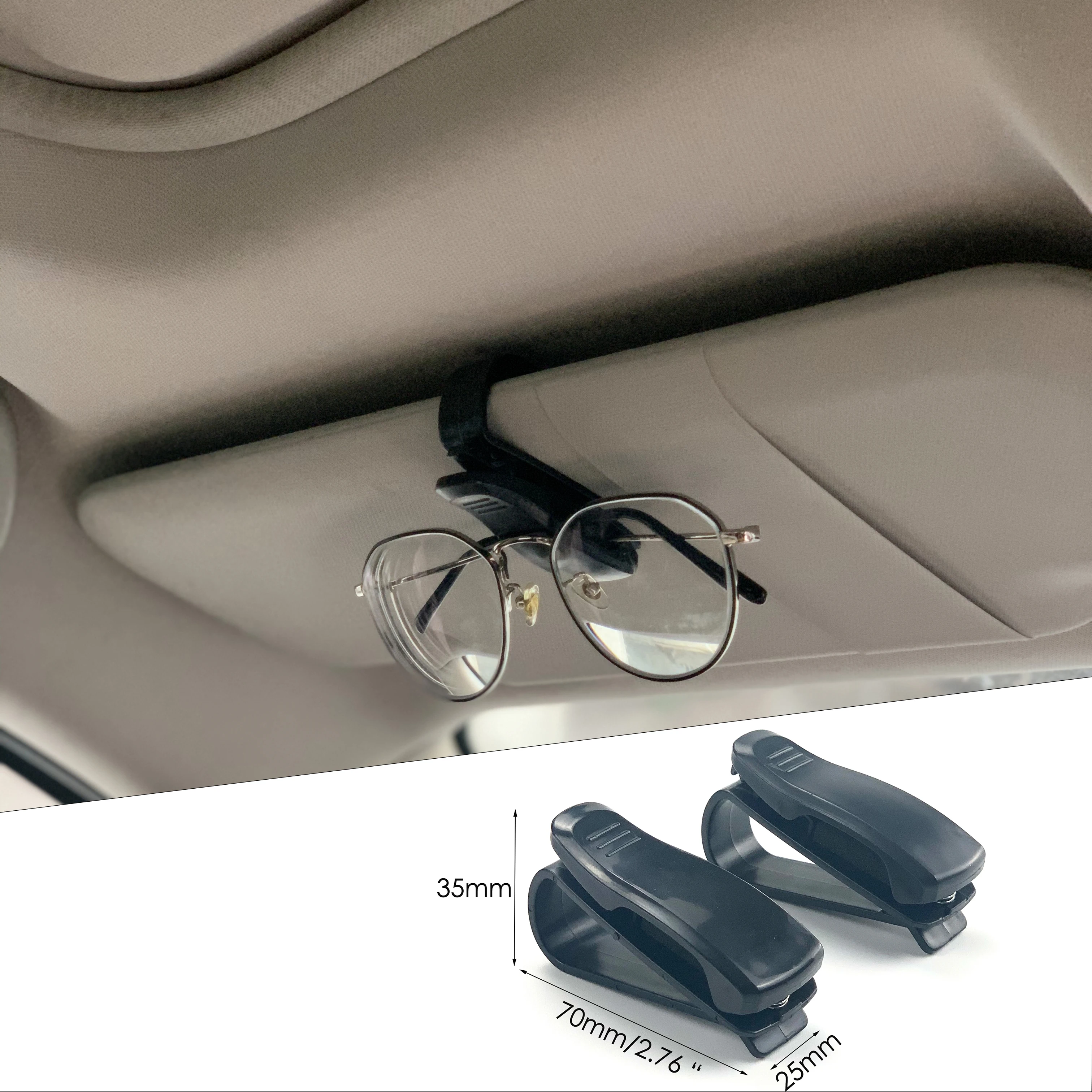Car Auto Sun Visor Glasses Sunglasses 