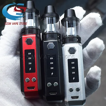 

NEW vape Electronic Cigarette 80W Box Mod KIT Huge Vapor 2200Ah build-in battery Vaporizer Hookah Shisha Pen E Cig Smoke LED