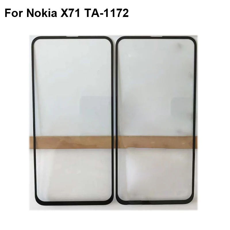 Для Nokia X71 TA-1172 Сенсорная панель экран дигитайзер стекло сенсор сенсорный экран для Nokia X 71 Сенсорная панель без Flex Nokiax71