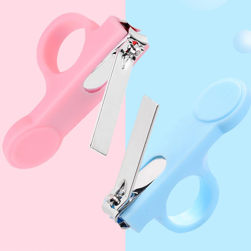 

Baby Safety Nail Clipper 1Pcs Finger Trimmer Scissor Non-slip Buckle Portable Mini Manicure Cutter Nail Scissors Baby Nail Care