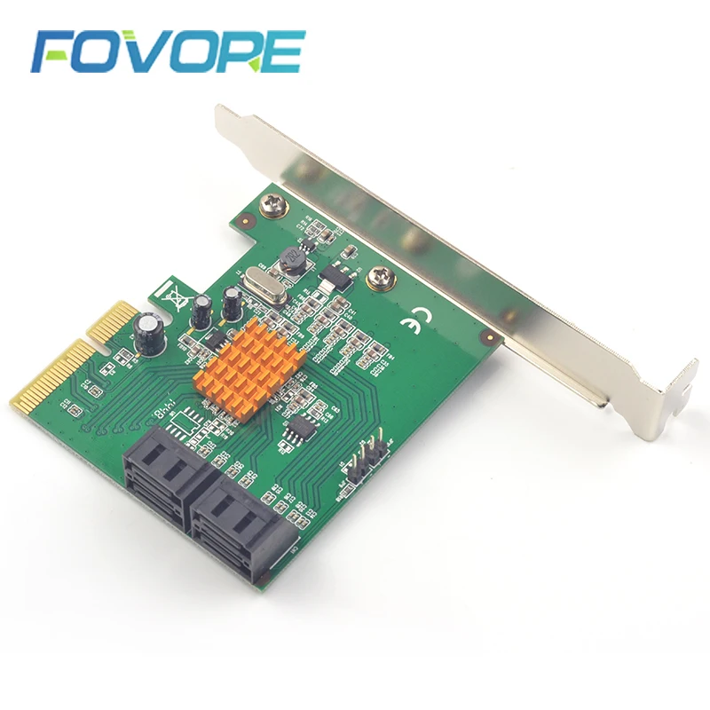 RAID SATA PCI express адаптер 4 порта 3 0 к плата расширения SATA3.0 e x4 конвертер Marvell|Платы