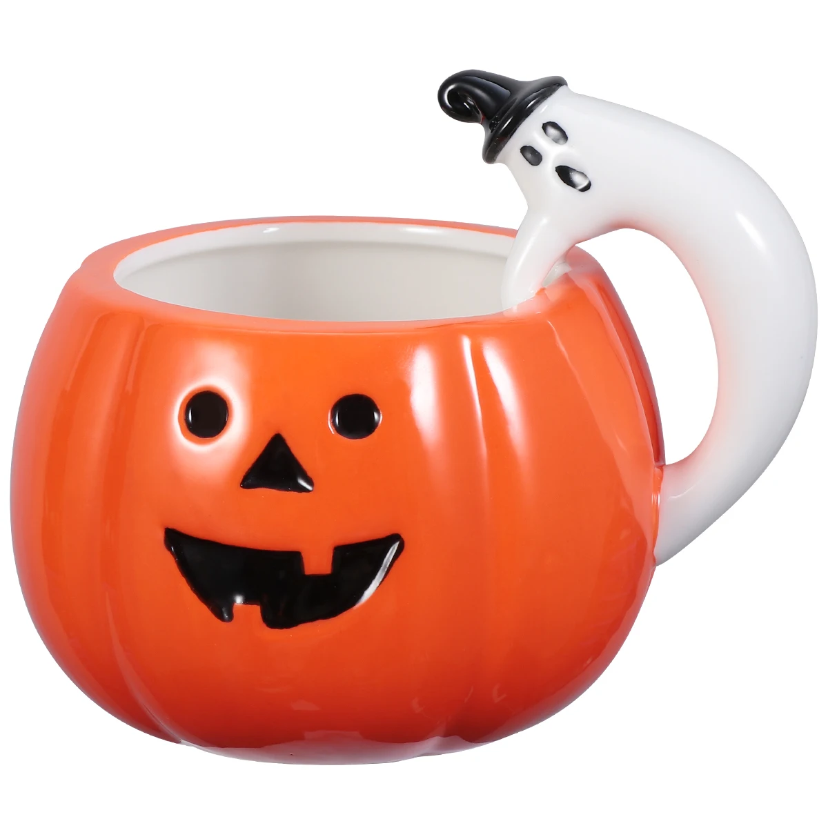 1pc Ceramic Mug Festival Creative Fashionable Stylistic Halloween Mug Pumpkin Coffee Cup Ceramic Cup for Home Bar Office Coffee 1pc Ceramic Mug Festival Creative Fashionable Stylistic Halloween Mug Pumpkin Coffee Cup Ceramic Cup for Home Bar Office Coffee
