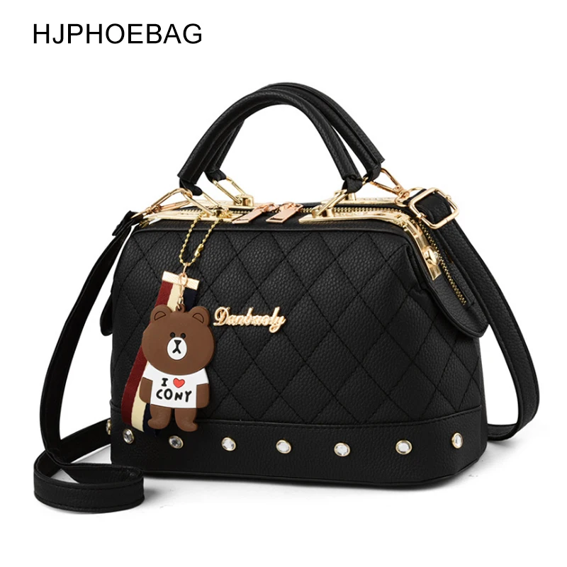 HJPHOEBAG Брендовые женские кожаные дизайнерские сумки высококачественные на плечо