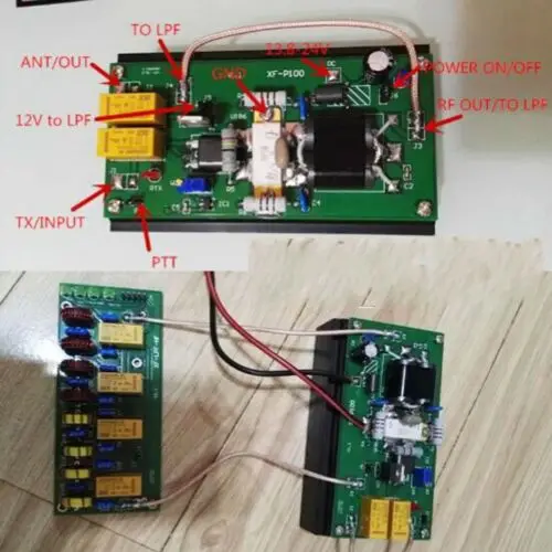 90 Вт усилитель мощности HF+ 100 Вт 3,5 МГц-30 МГц LPF для FT-817 IC-703 KX3 Ham радио