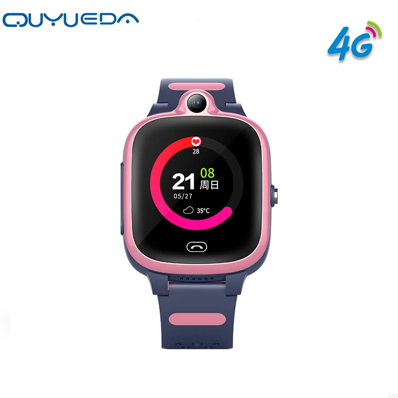 4G Children Telephone Watch Baby Anti-Lost Smart Wristwatch Tracking Device Support SOS Video Calling Waterproof Kids Locator