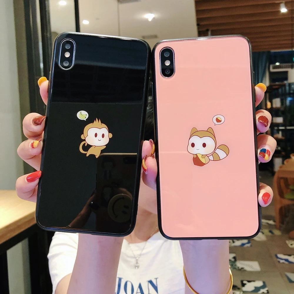

The new laser case is shockproof fall proof and comfortable for iPhone11 X XR 8plus 8 7plus 7 case