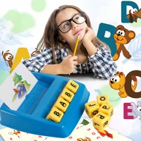 Kids Matching Letter Games Educational Toys Vocabulary Cards Spelling Words Mathematics Learning Early Education Language Toys 2