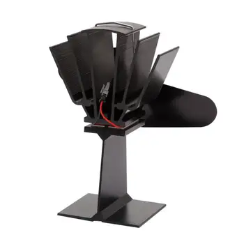 

2-Blade Thermal Power Fan Wood Fireplace Fan Heat Powered Wood Stove Fan