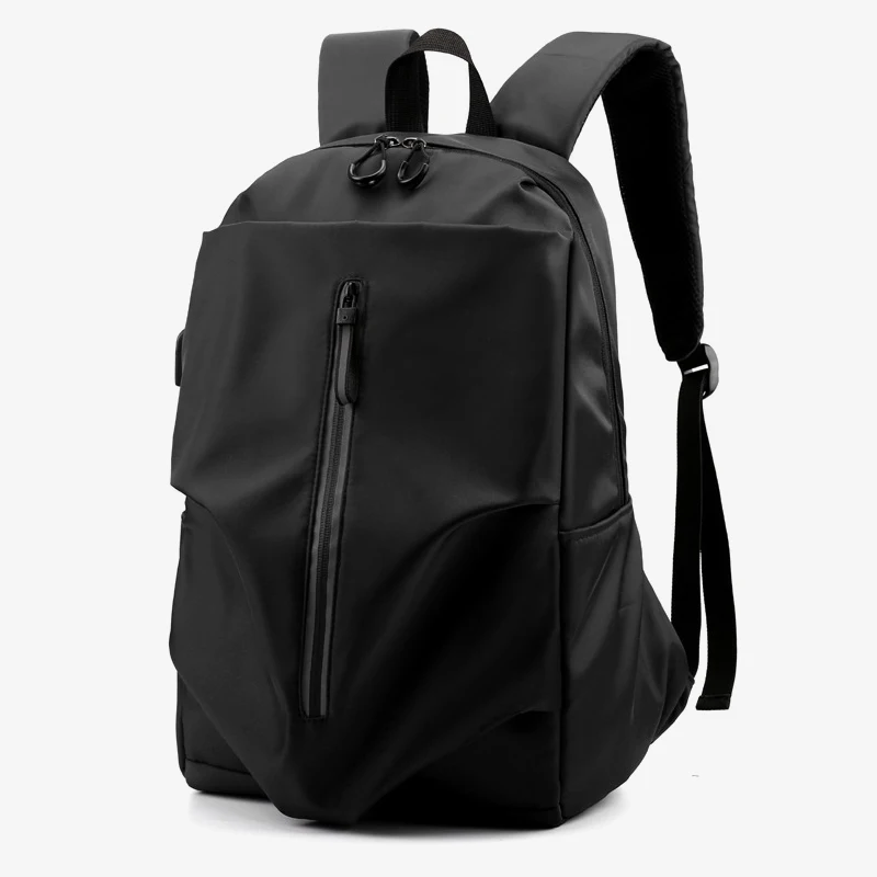 

Laptop Backpack Men USB Charging Waterproof Travel Oxford Backpacks High Quality Solid Color Famous Brand Male Female School Bag