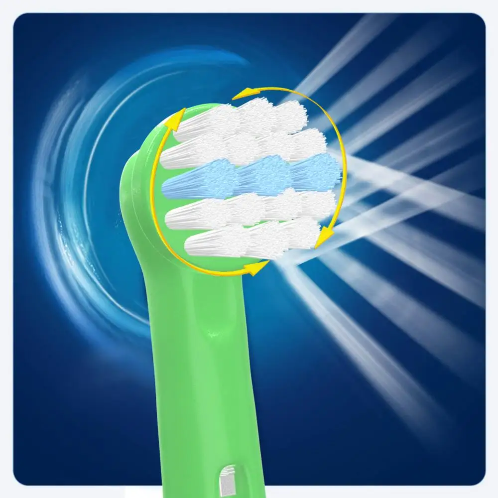 Сменные насадки для детской зубной щетки Oral B 4 Fit Advance Power/Pro Health/Triumph/3D Excel|Насадки