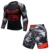 MMA BJJ Rashguard Футболки Брюки Rash Guard Фитнес Спортивный Костюм Боксерские майки Муай Тай Компрессия Мужчины ММА Кикбоксинг Спортивный костюм