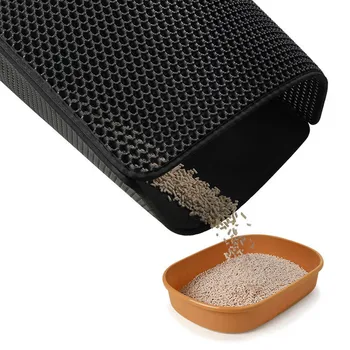 

Waterproof Honeycomb Cat Litter Mat EVA Pets Trapping Cats Rest Mattress Bottom Non-slip Puppy Pad