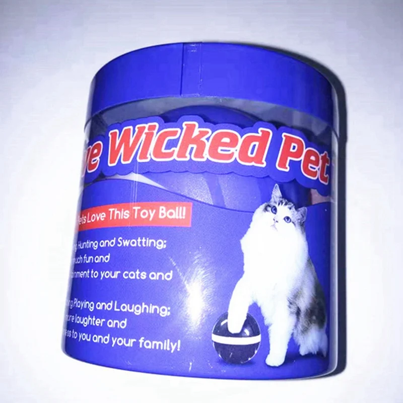 Автоматический мяч для собак, игрушки для прыжков, игрушки для собак/кошек, водонепроницаемый резиновый светодиодный Электрический мяч для домашних животных