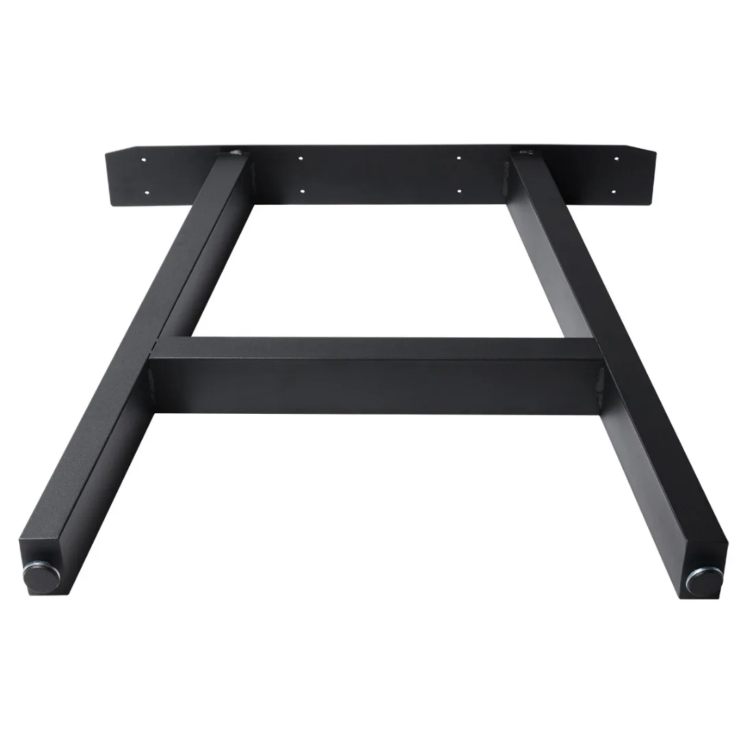 Geometric Square Table Legs Trapezium X Shape Industrial Design Wide Steel Table Legs For Dining Benches Office Desk New 4 Style