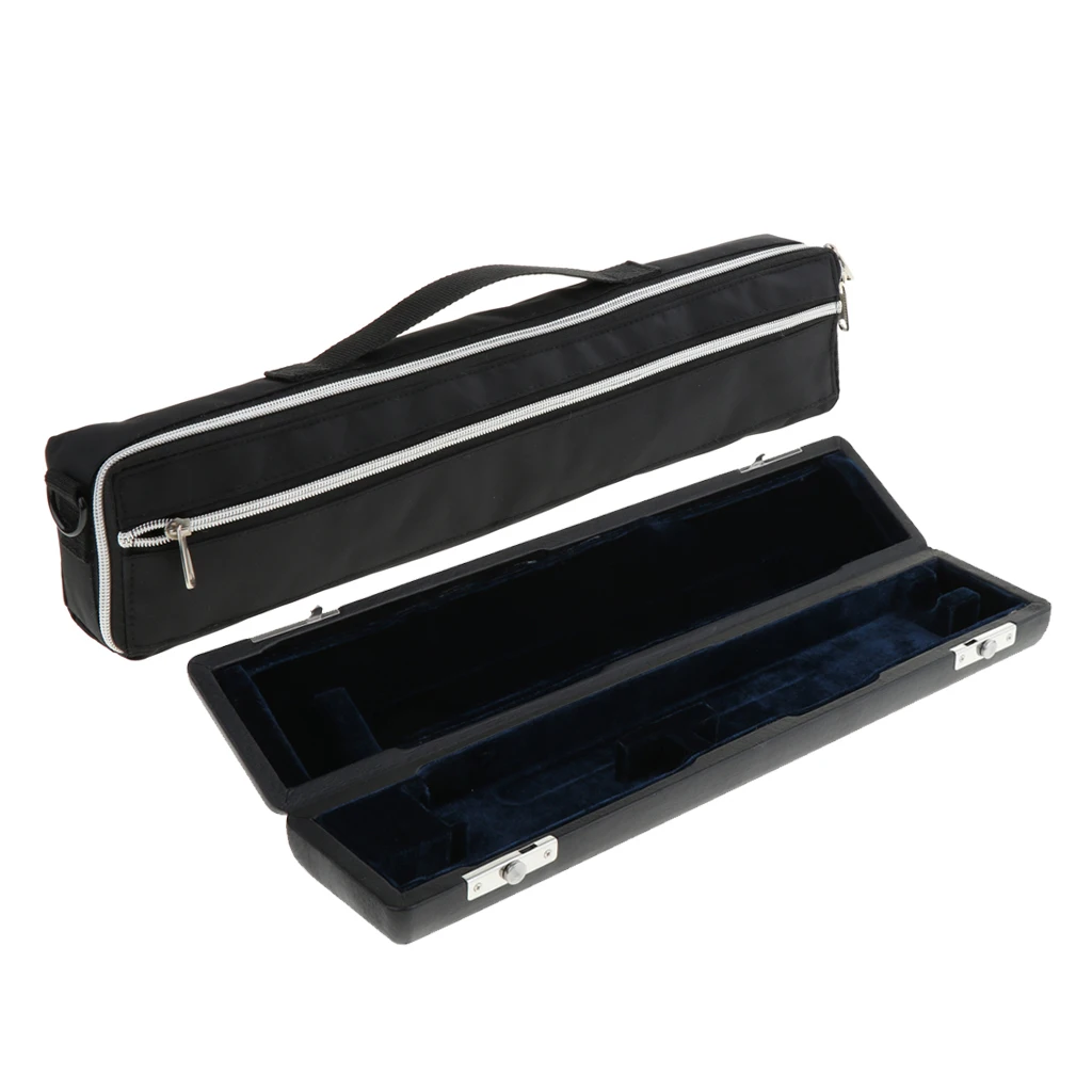 17 Hole Flute Hard Case and Handbag Gig Bag, Portable and Durable