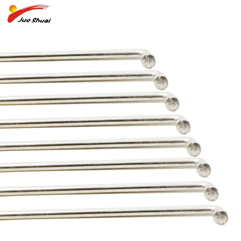 Bicycle Spokes 12G/12K Electric Bike Hub Motor Wheel 2.4MM 288MM Iron Nipples MTB Mountain Bike Cycling Road