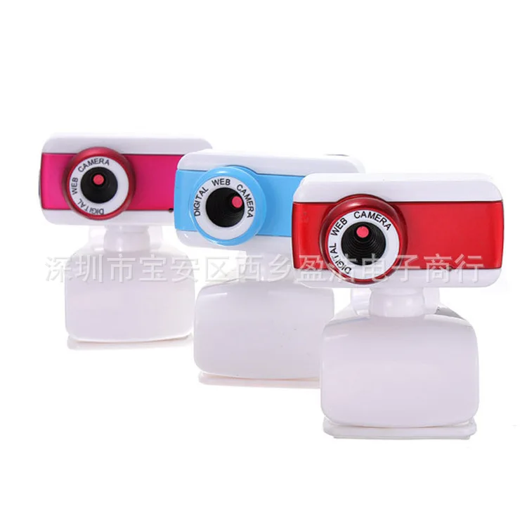 

Desktop Computer USB with Microphone Webcam Liquid Crystal Display Clip High-definition Free Drive Video Head Wholesale