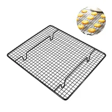 Сетка выпечки лоток из нержавеющей стали печенье охлаждающая стойка для печенье пирог хлеб торт выпечки стойки