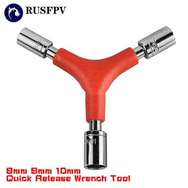 

RC Drone FPV Racing Quadcopter Airplane 8mm 9mm 10mm 3in1 Screw Nuts Motor Bullet Cap Quick Release Wrench Tool