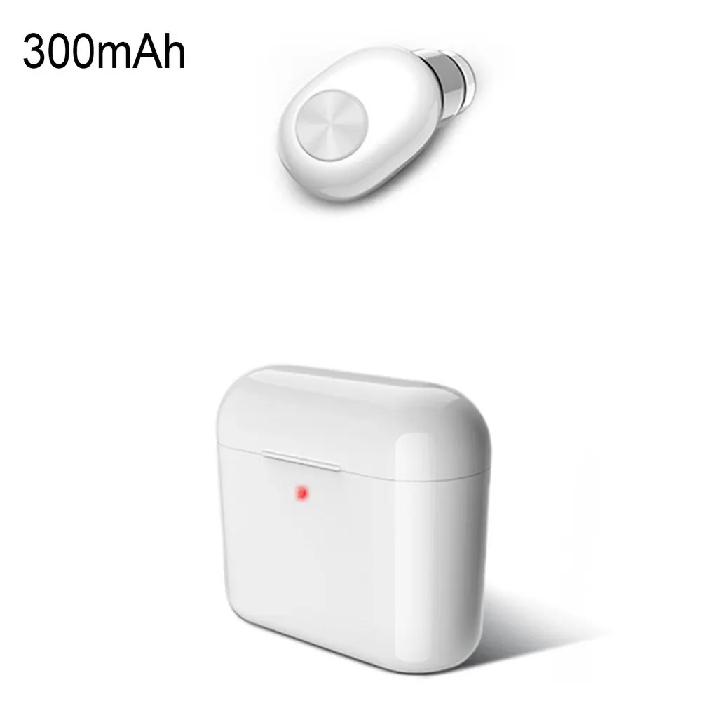 Wireless Bluetooth Earphone Mini Invisible Earbuds In ear Headset with Charging Box Portable Sport Travel Earpiece Headphone