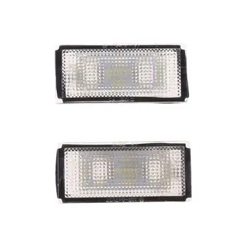 

2Pcs Error Free 18 LED Number License Plate Light For BMW E66 E65 7-Series 735i White