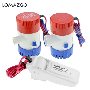 

Bilge Water Pump 12v 24V Float switch Marine Bilge Water Pump For Boat 12 volt yacht Drainage Home Garden Pomp