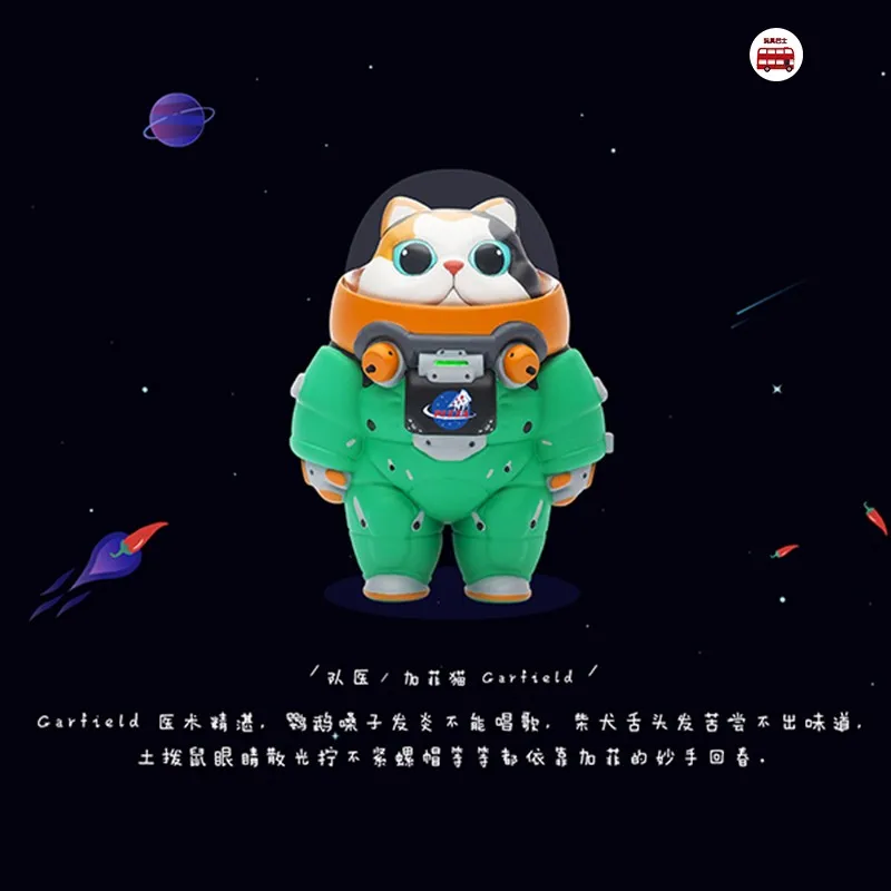 Глухая коробка foxtail AK space adventure doll tide play, мини-кукла, ручная работа, анимация, окружающие игрушки, украшения