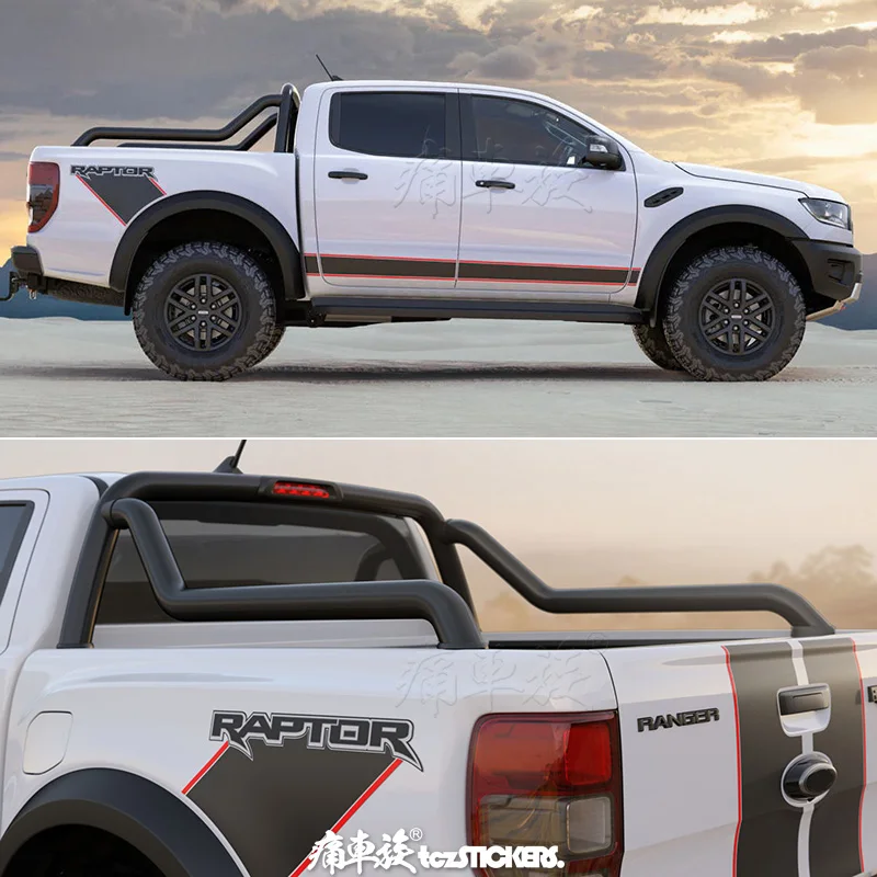 

Car stickers FOR Ford Ranger body exterior modification personalized sports special decal film