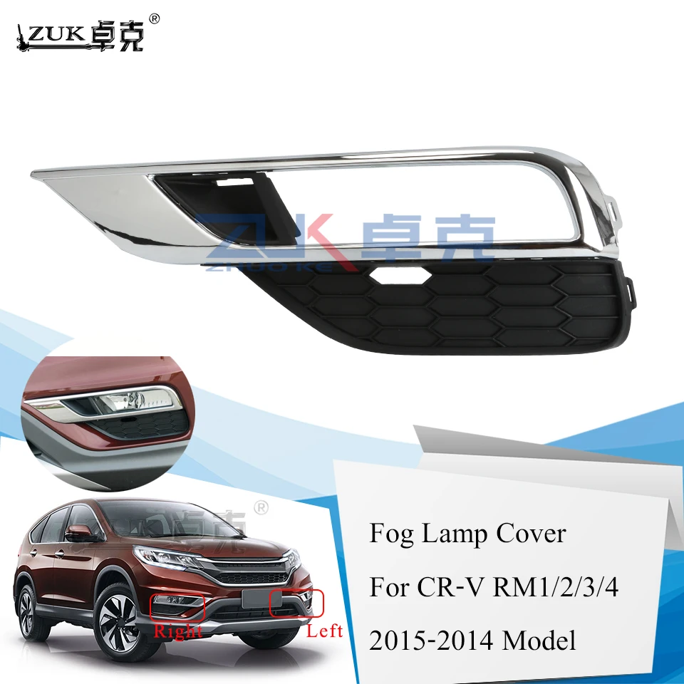 Front Chrome Head Light Lamp Garnish Cover 2p For 2012-2014 Honda Accord