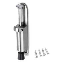 

Stainless Steel Door Stop Foot Step On Door Stopper Door Locator Brake Door Stopper Invisible Anti-collision Door Stopper