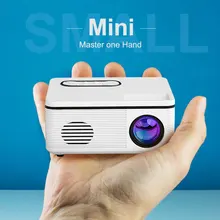 S361 Mini proyector 600 lúmenes 1080P Full HD Android proyector de Casa Video reproductor Compatible con HDMI/USB/AV/TF de cine en casa