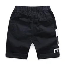 Новинка года; летняя стильная детская одежда; шорты-бермуды из хлопка и льна для мальчиков; детские шорты