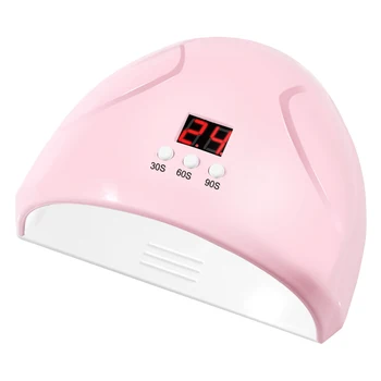 

36W USB Gel Polish UV Lamp Portable Smart Induction Nail Dryer Salon Tool Professional Manicure Fast Curing LCD Display 12 Leds