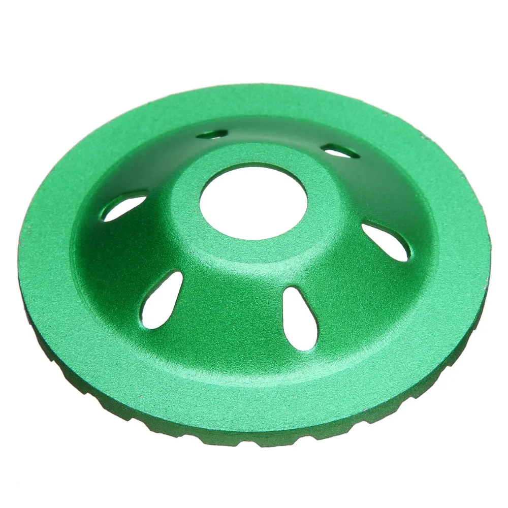 1 шт. 4 дюйма бетонный, Алмазный колеса зеленый DIY шлифовальный диск для Резка Мрамора Гранита Керамика